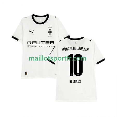 Maillot de Foot Borussia Monchengladbach Florian Neuhaus 10 Domicile 2025/26